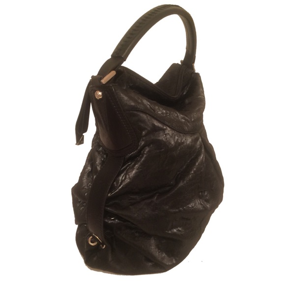 Francesco Biasia Ellen Black Slouchy Hobo Bag - Picture 3 of 8